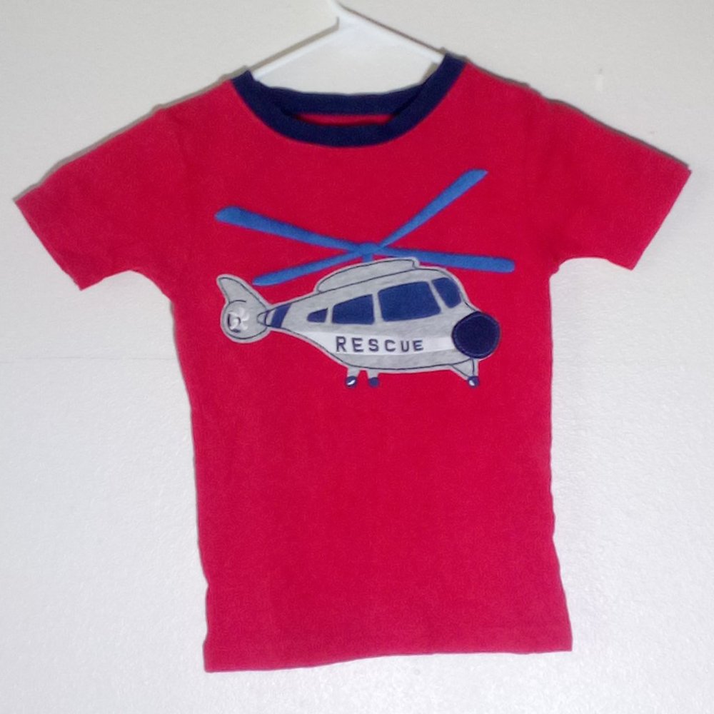 Carter's Rescue Helicopter print T-shirt